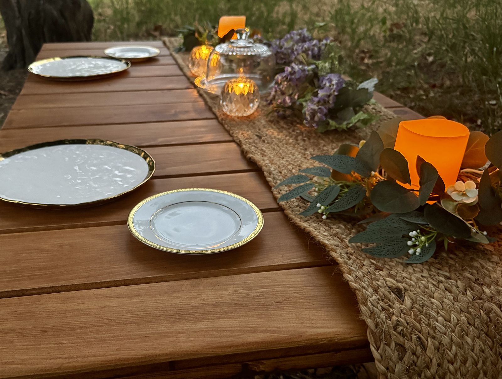 Lavender Sage picnic setup detail — Ready. Set. Picnic. Wichita